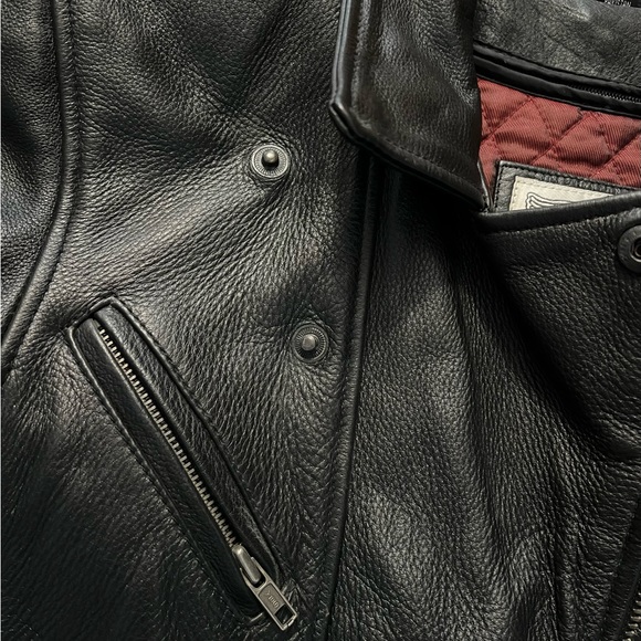 Open Road Wilson’s Leather Motorcycle Jacket - Picture 5 of 8